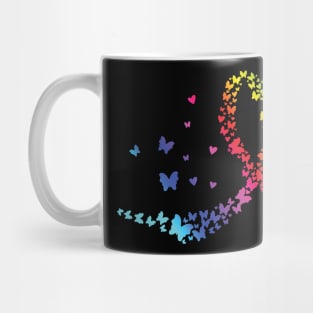 Fight Cancer in all colors Breast Cancer Awareness Mental Health Autism Awareness Mug